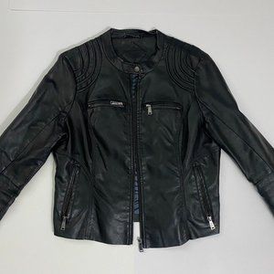 JOUJOU Black Faux Leather Jacket